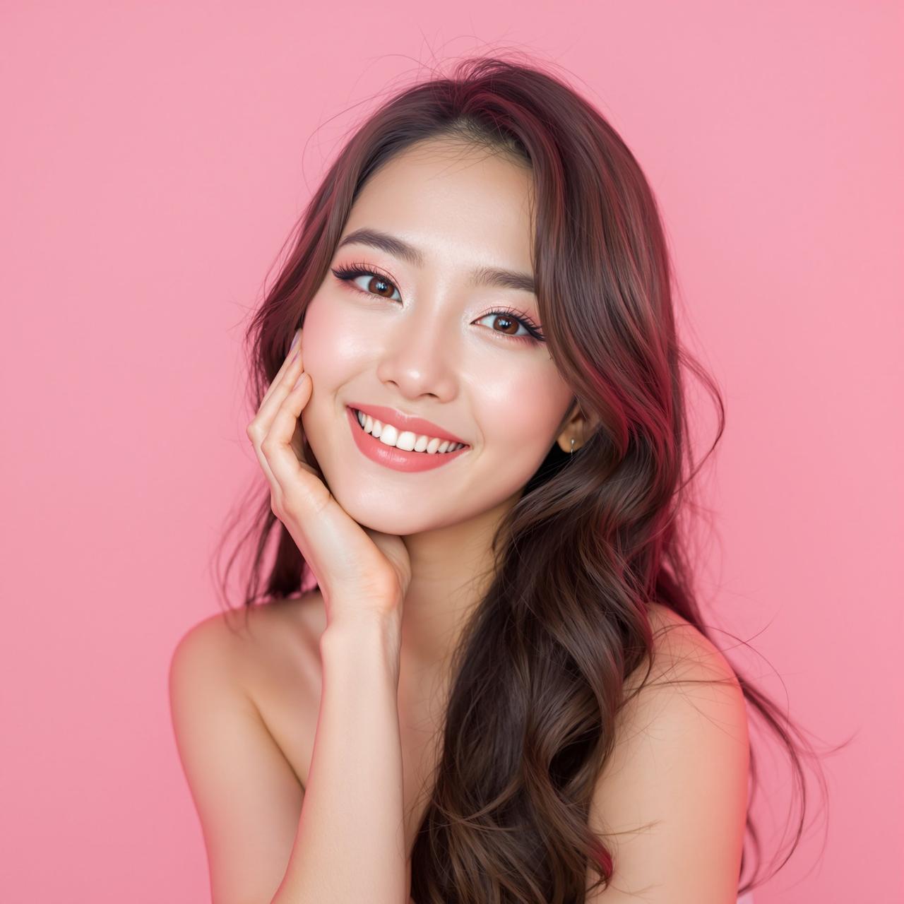 美女明星微笑展现芳华魅力带你一起走进国产影视行业的甜蜜与挑战